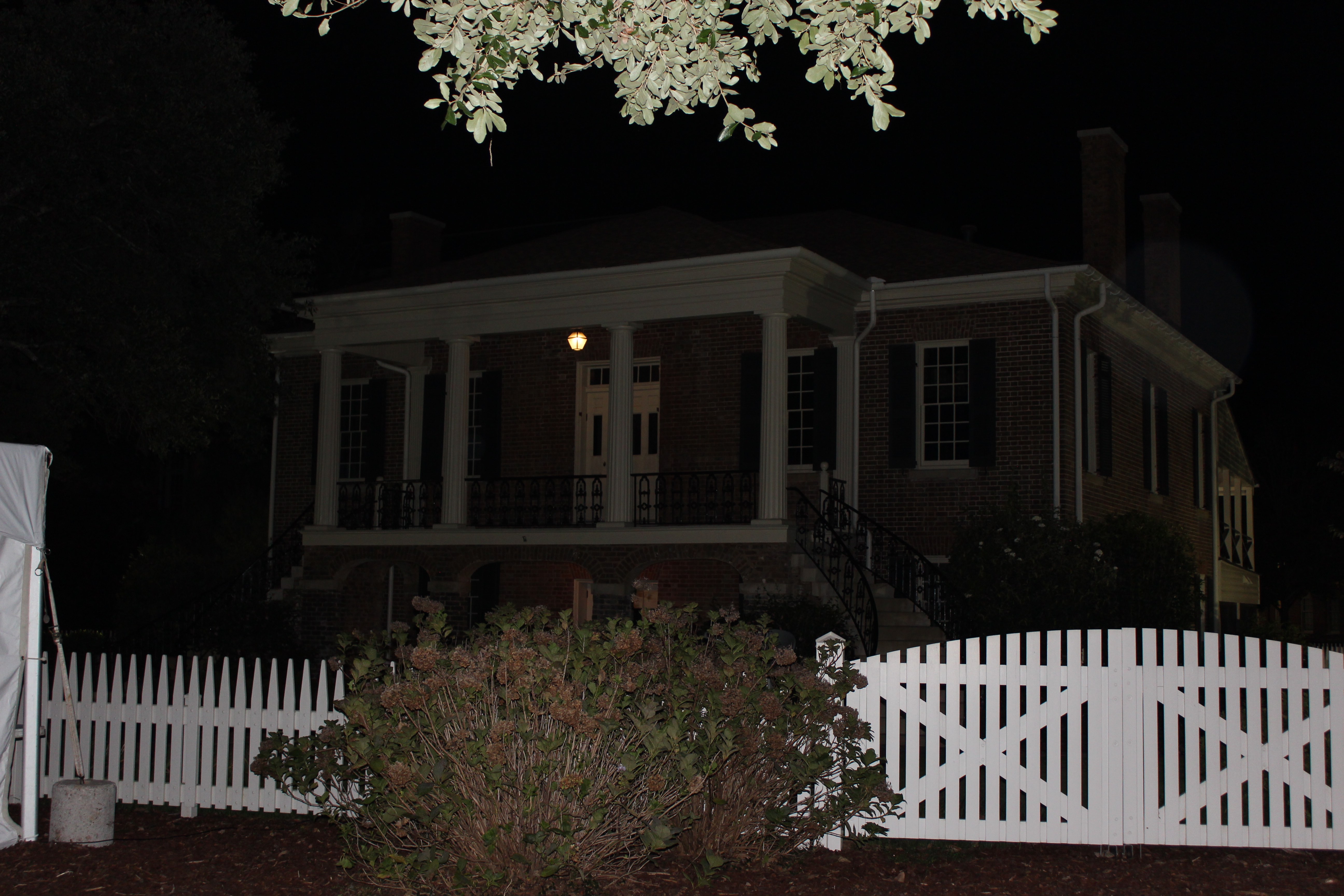 Haunted _Gorgas House night